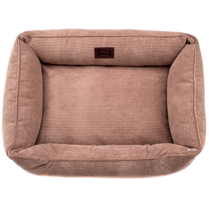  Мягкий лежак  с бортами  Harley and Cho Cacao Velvet , бежевый, L